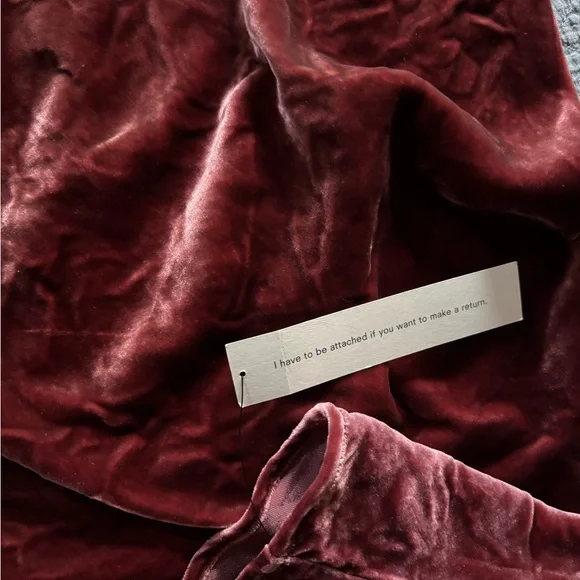 NWT Reformation Camille Velvet Dress - Picture 4 of 4